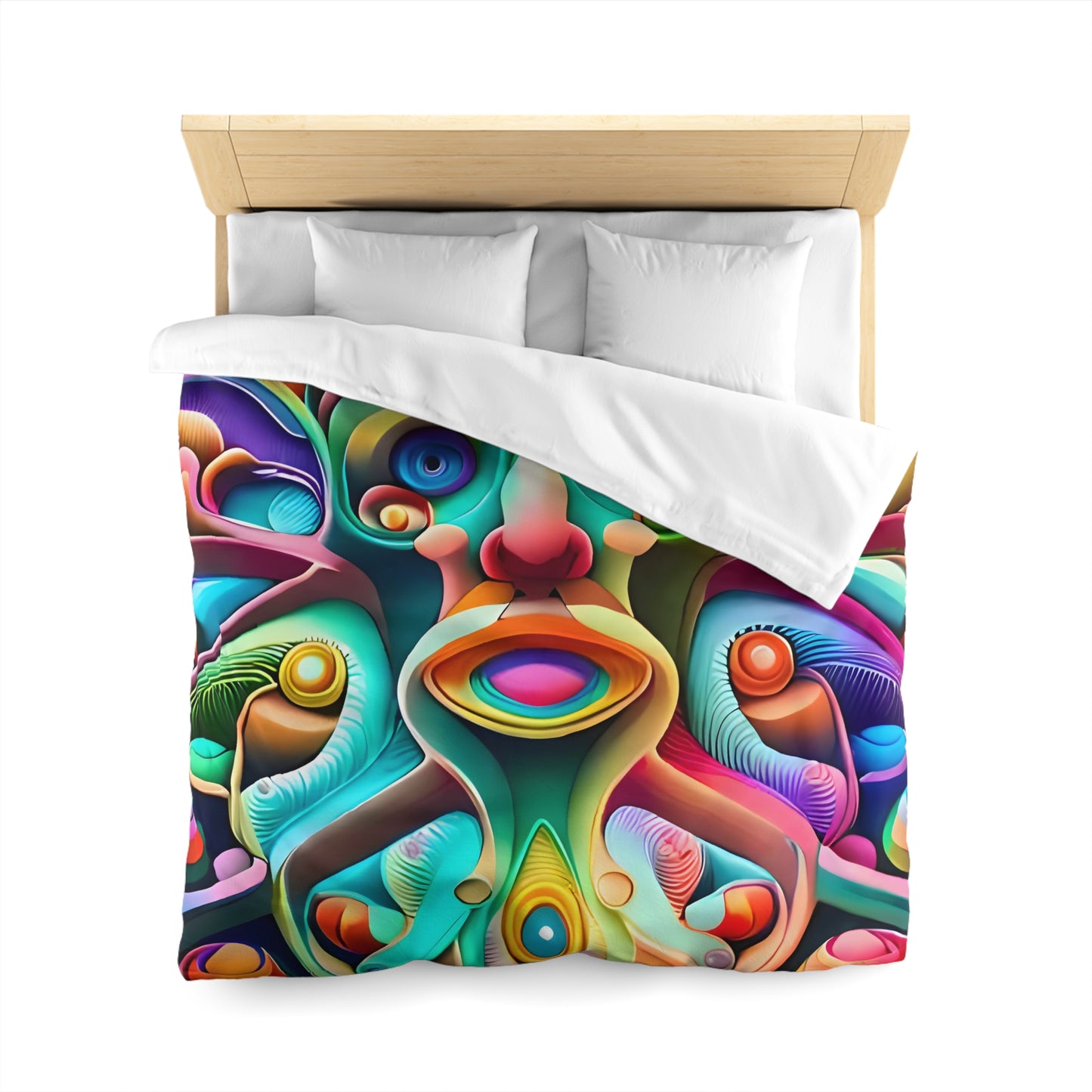 MANDELBROT SET microfiber duvet cover