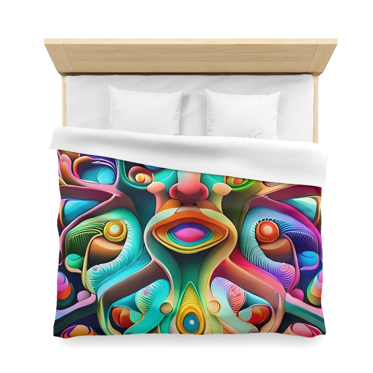 MANDELBROT SET microfiber duvet cover
