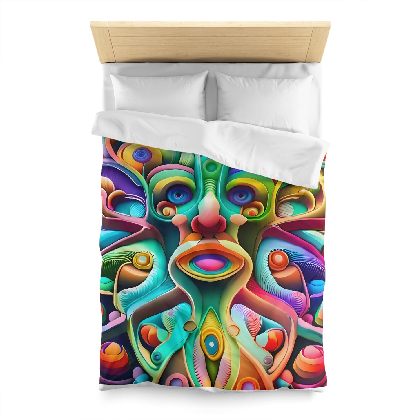 MANDELBROT SET microfiber duvet cover