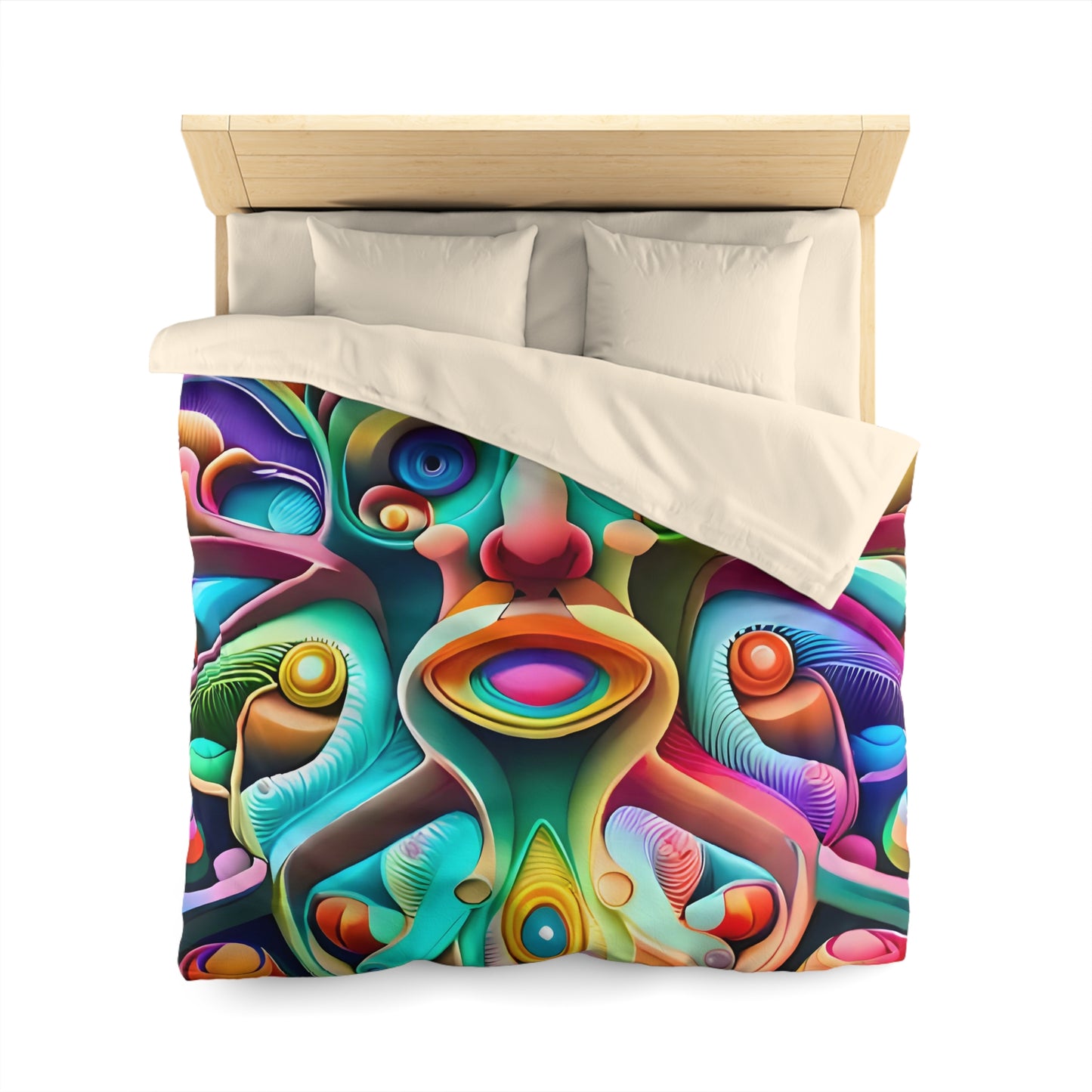 MANDELBROT SET microfiber duvet cover