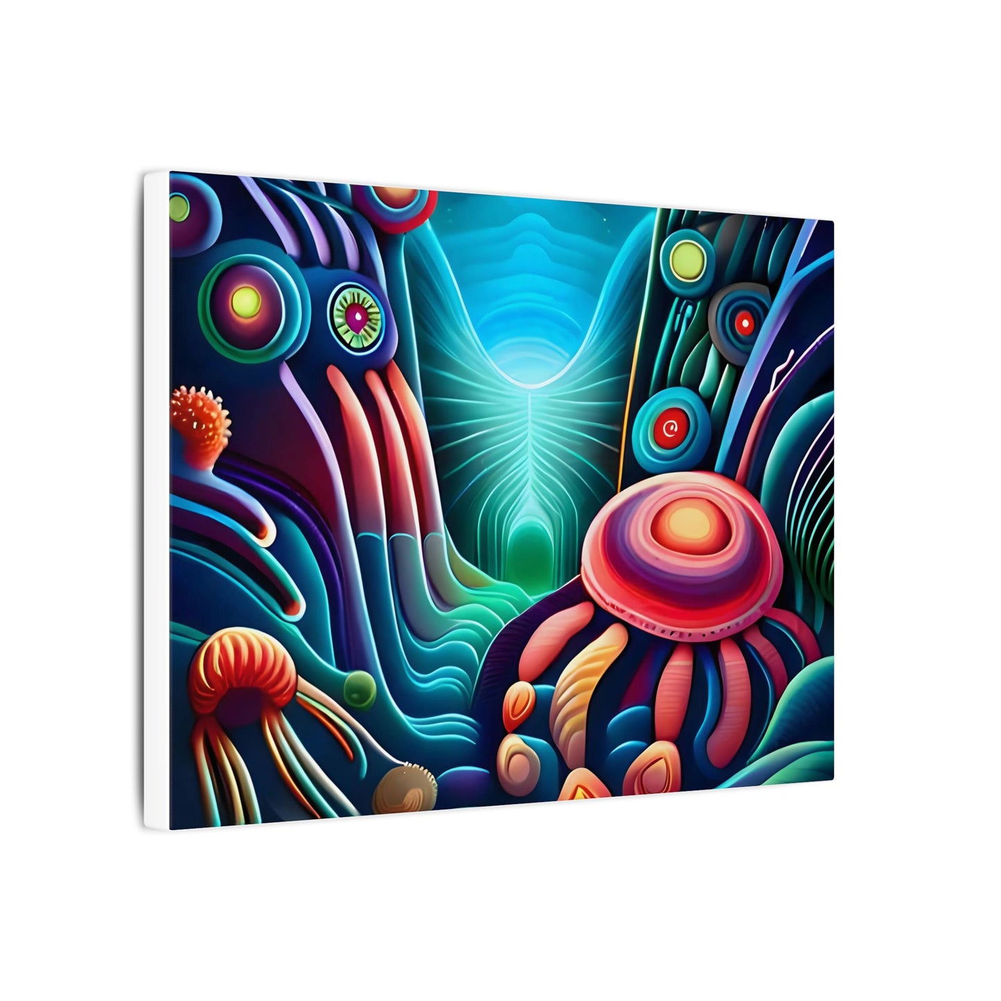 Canvas Print - Vibrant Colorful Life in Wondrous Ocean