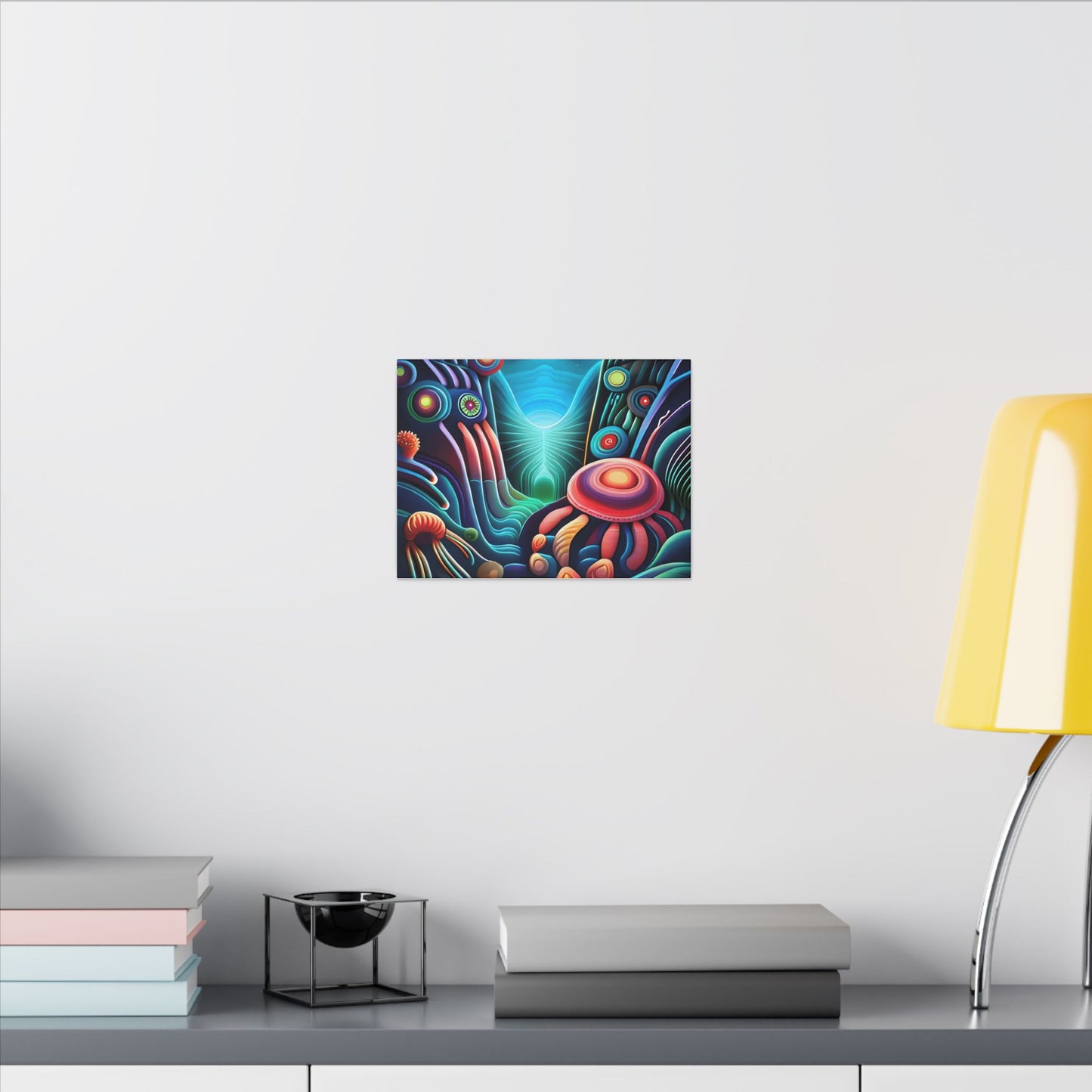 Canvas Print - Vibrant Colorful Life in Wondrous Ocean