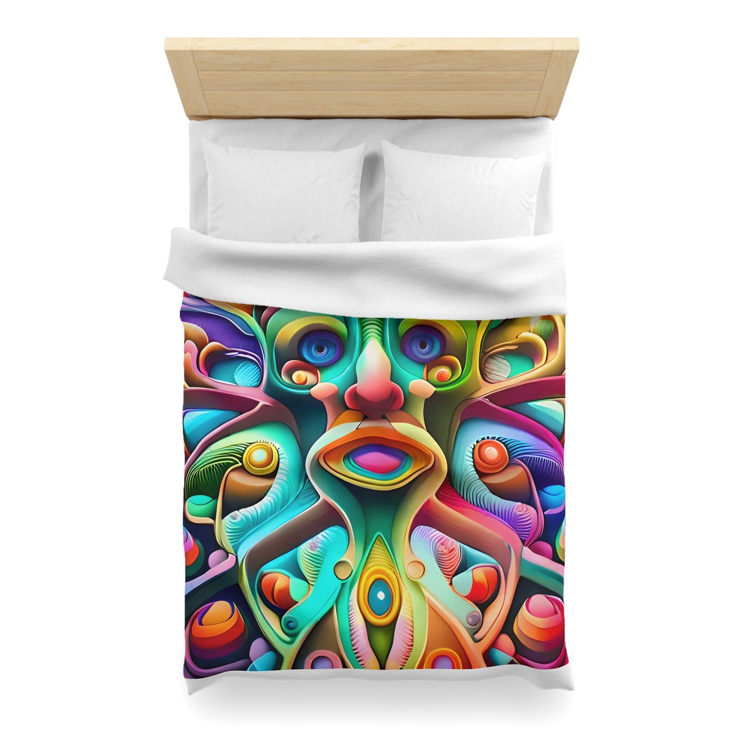 MANDELBROT SET microfiber duvet cover