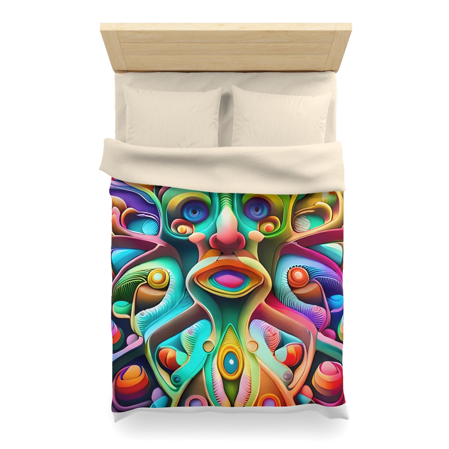 MANDELBROT SET microfiber duvet cover