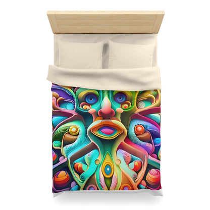 MANDELBROT SET microfiber duvet cover