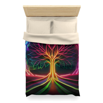 YGGDRASIL TREE - HEAD Microfiber Duvet Cover