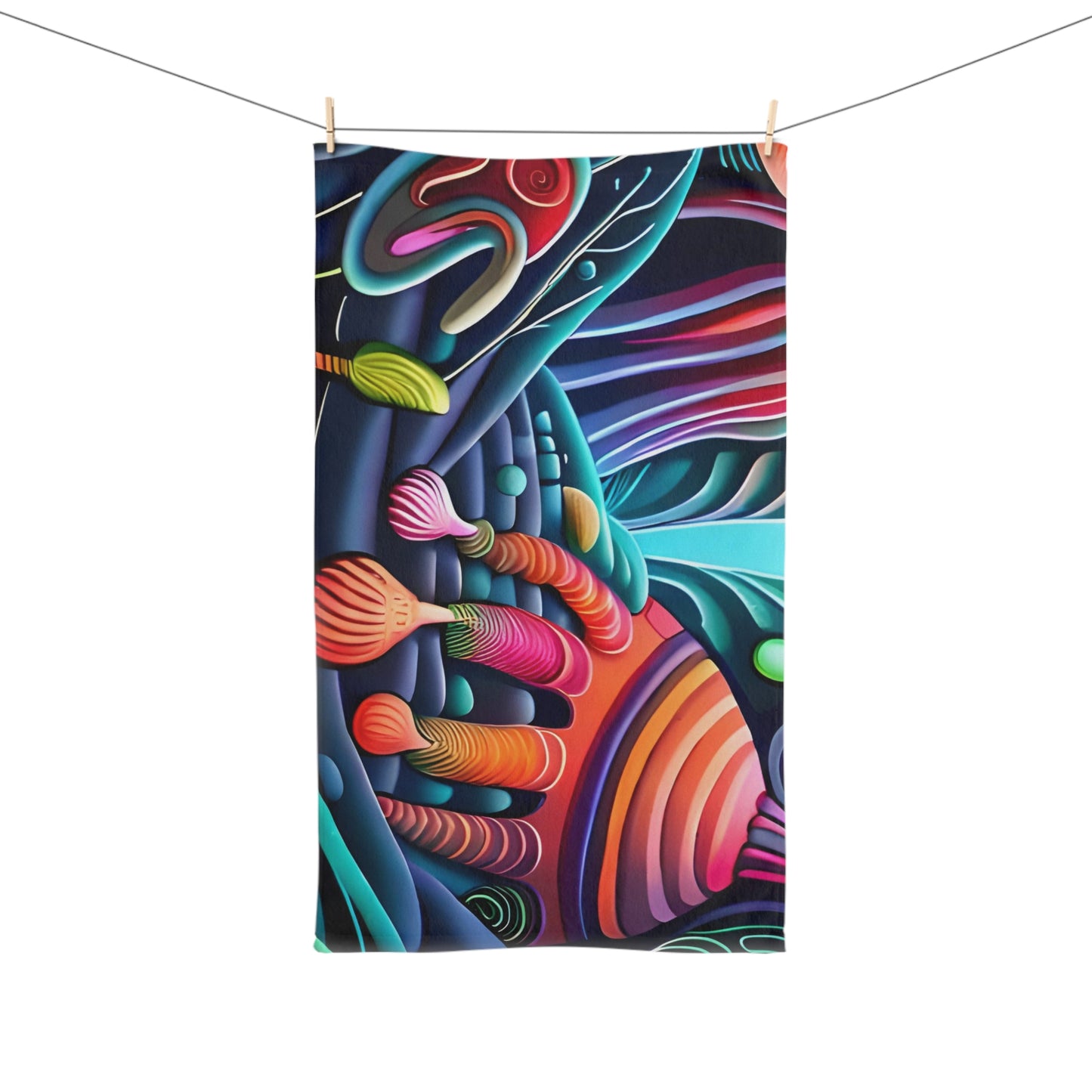 MAR AZUL hand towel