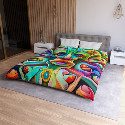 MANDELBROT SET microfiber duvet cover