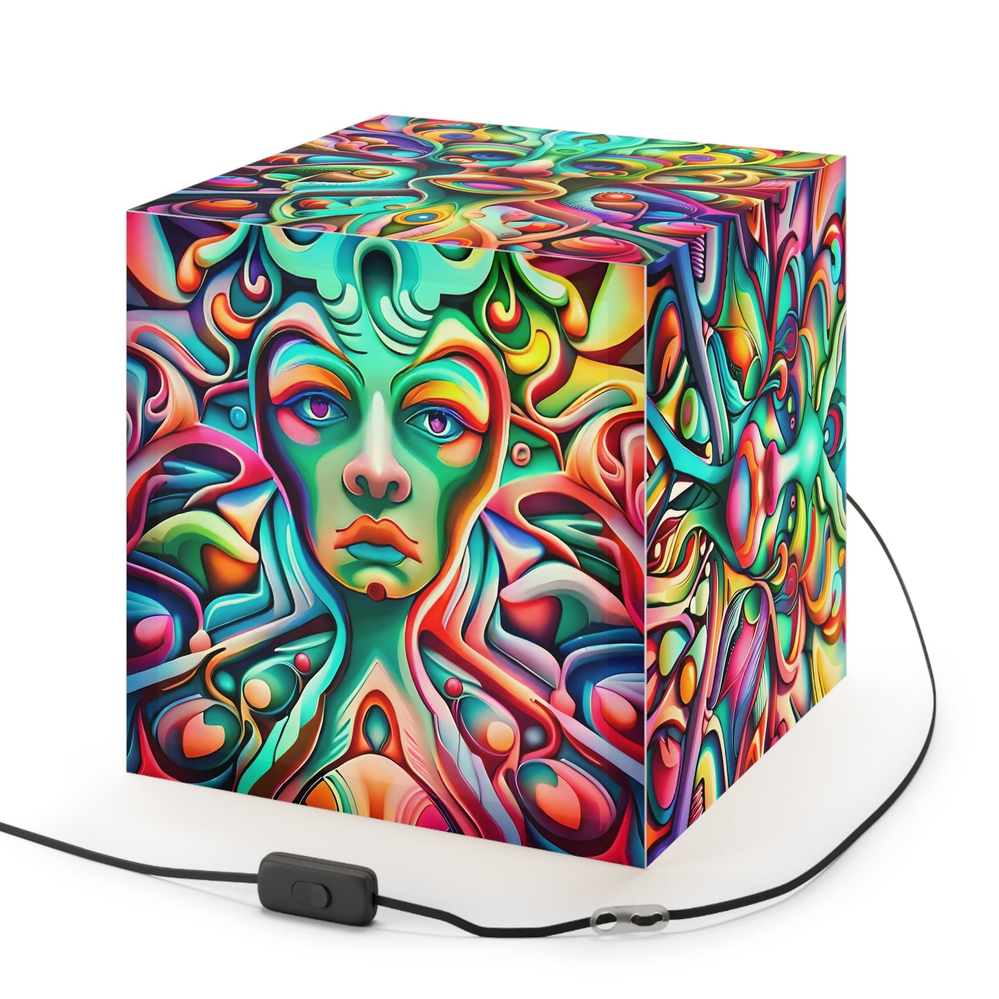 Light Cube Lamp