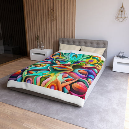 MANDELBROT SET microfiber duvet cover