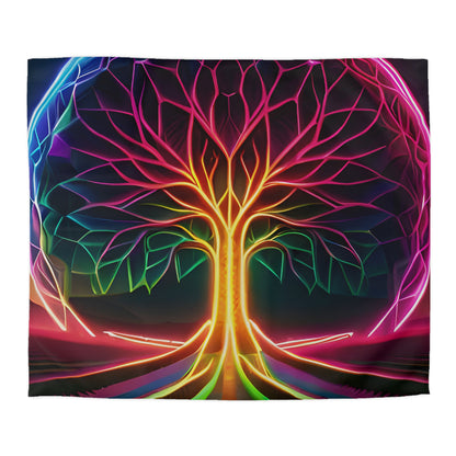 YGGDRASIL TREE - HEAD Microfiber Duvet Cover