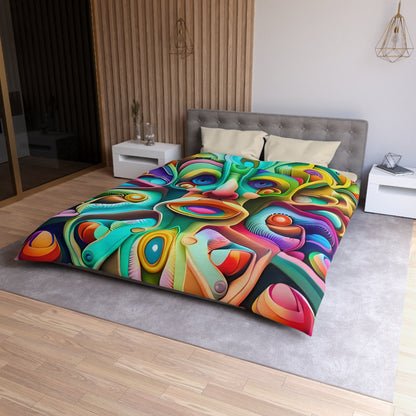 MANDELBROT SET microfiber duvet cover