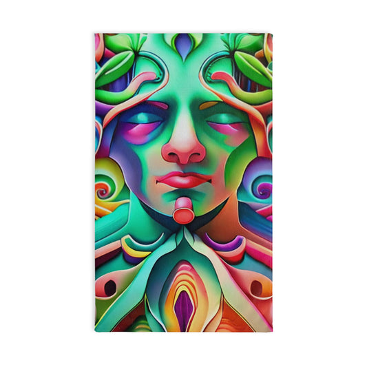 FAR MANDELBROT SET - hand towel
