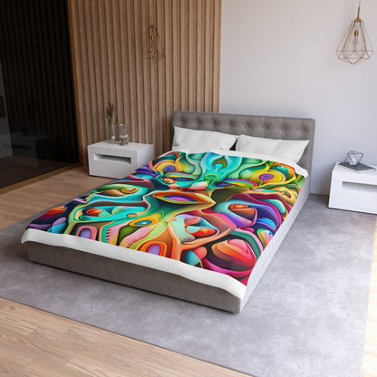 MANDELBROT SET microfiber duvet cover