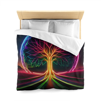 YGGDRASIL TREE - HEAD Microfiber Duvet Cover