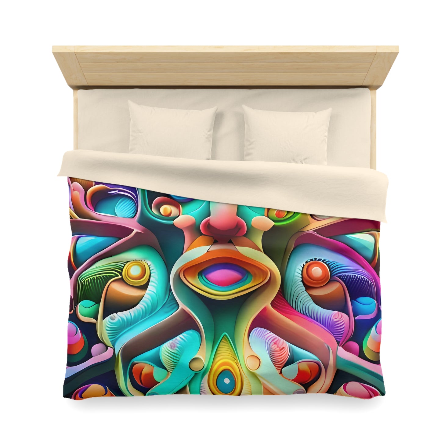 MANDELBROT SET microfiber duvet cover