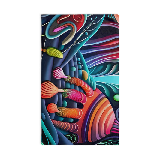 MAR AZUL hand towel