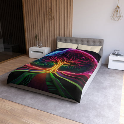 YGGDRASIL TREE - HEAD Microfiber Duvet Cover