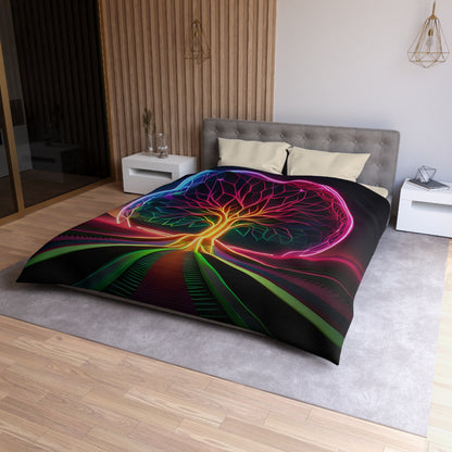 YGGDRASIL TREE - HEAD Microfiber Duvet Cover