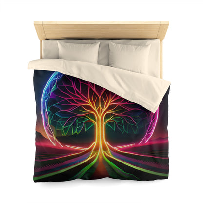 YGGDRASIL TREE - HEAD Microfiber Duvet Cover