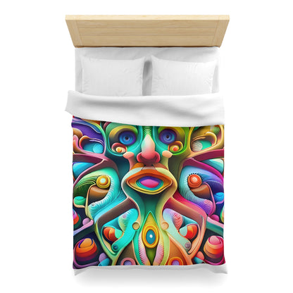 MANDELBROT SET microfiber duvet cover