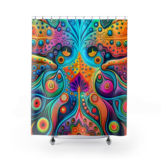 FAR BOHEMIA shower curtain